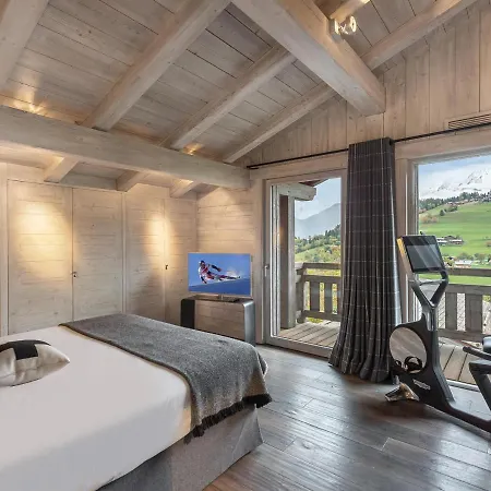 Chaleureux Avec Jacuzzi Et Home-cinema - Fr-1-569-51 Megeve